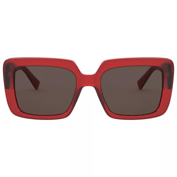 Versace VOD 4384-B Sunglasses TRANSPARENT RED/BROWN - Picture 2 of 15